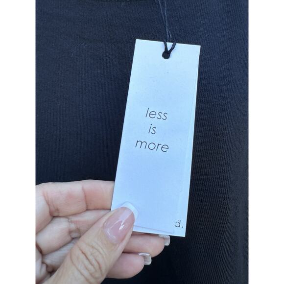 Unsubscribed faded blackFleece Sweatshirt Long Sleeve Crewneck Top Pullover NWT - Picture 3 of 11